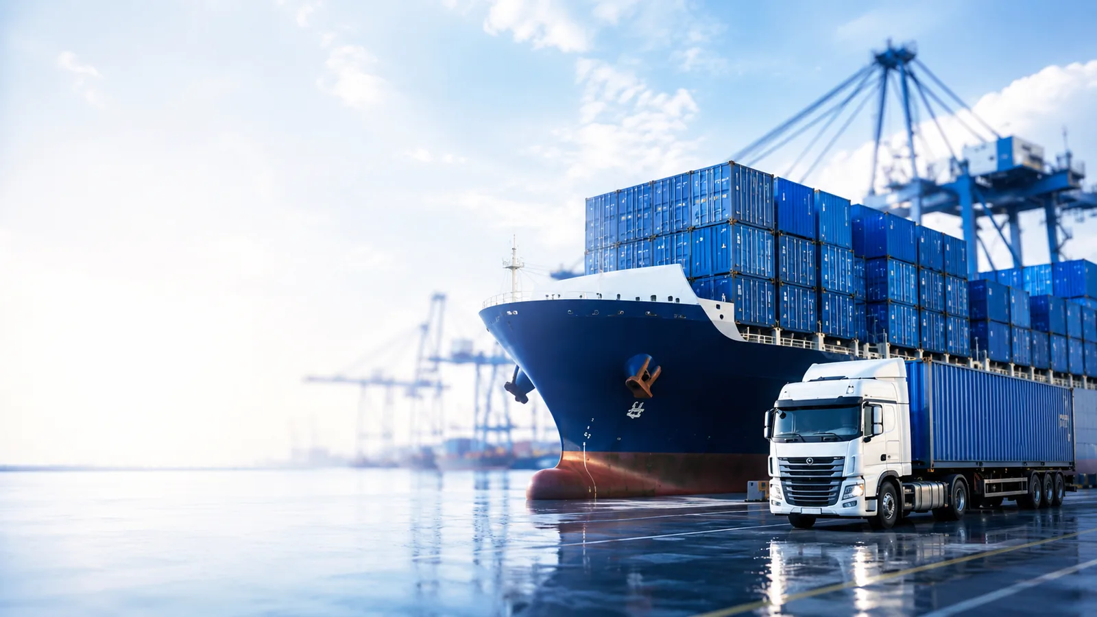 Leen Trade warehouse and B2B distribution team supplying wholesale food packaging and industrial materials in Lebanon and Cameroon