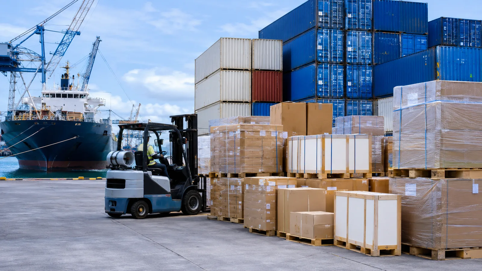 Leen Trade regional hub in Douala, Cameroon, supporting Central & West African distribution