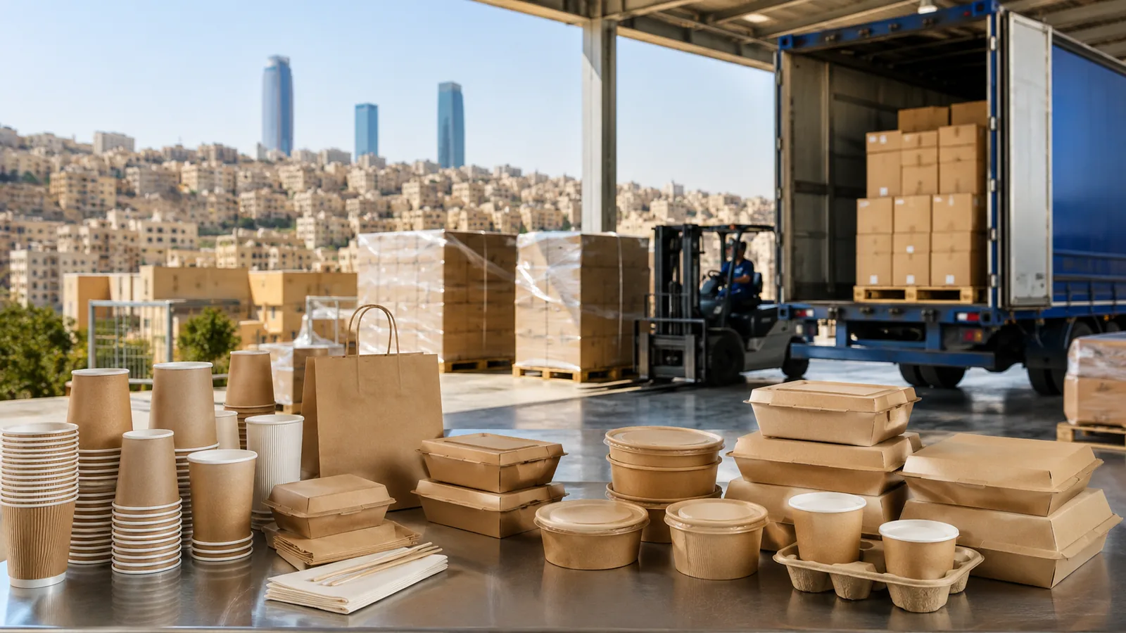 Jordan trade partner — Leen Trade HoReCa packaging and food trade across Lebanon-Jordan