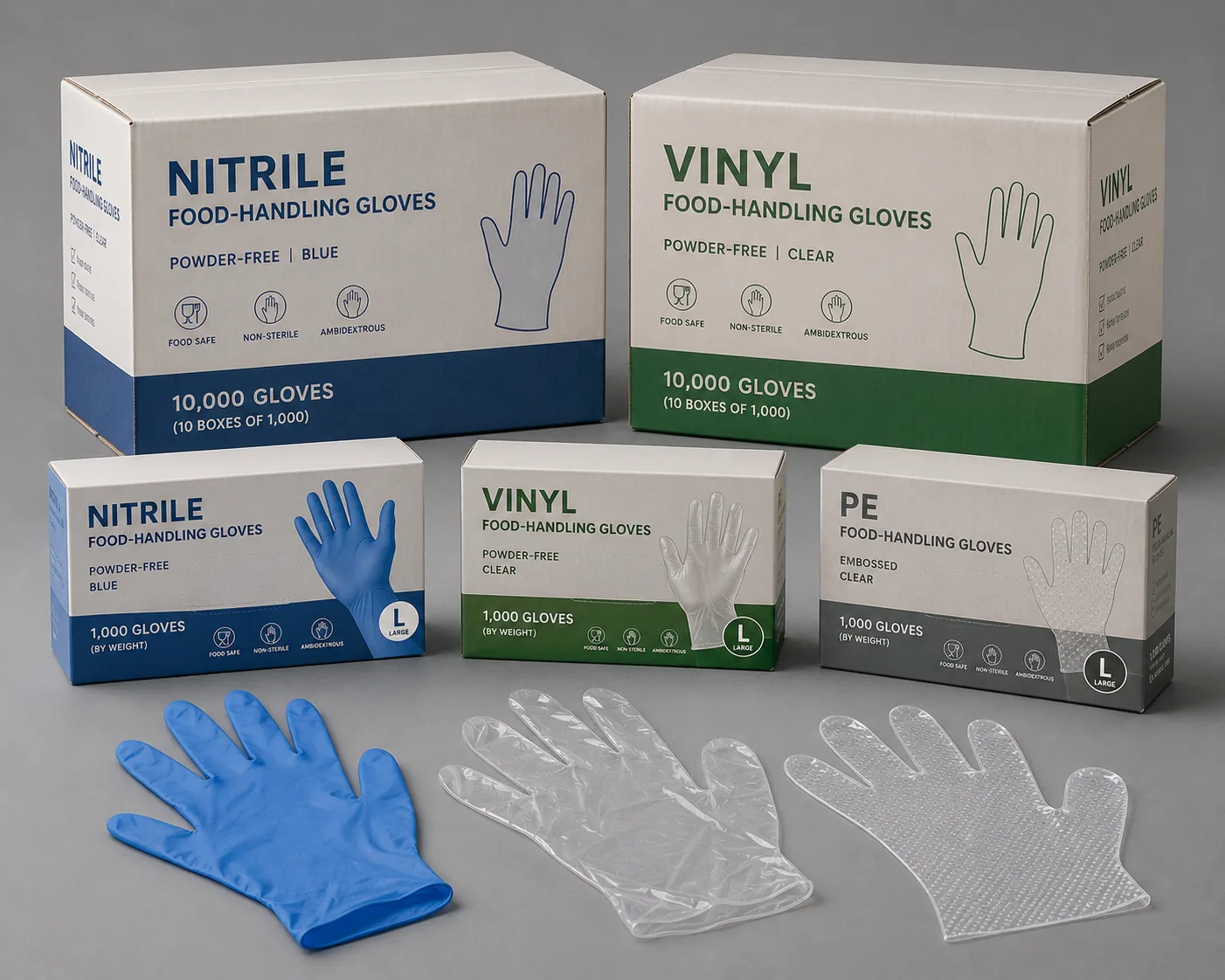 Food-handling gloves — wholesale supply by Leen Trade