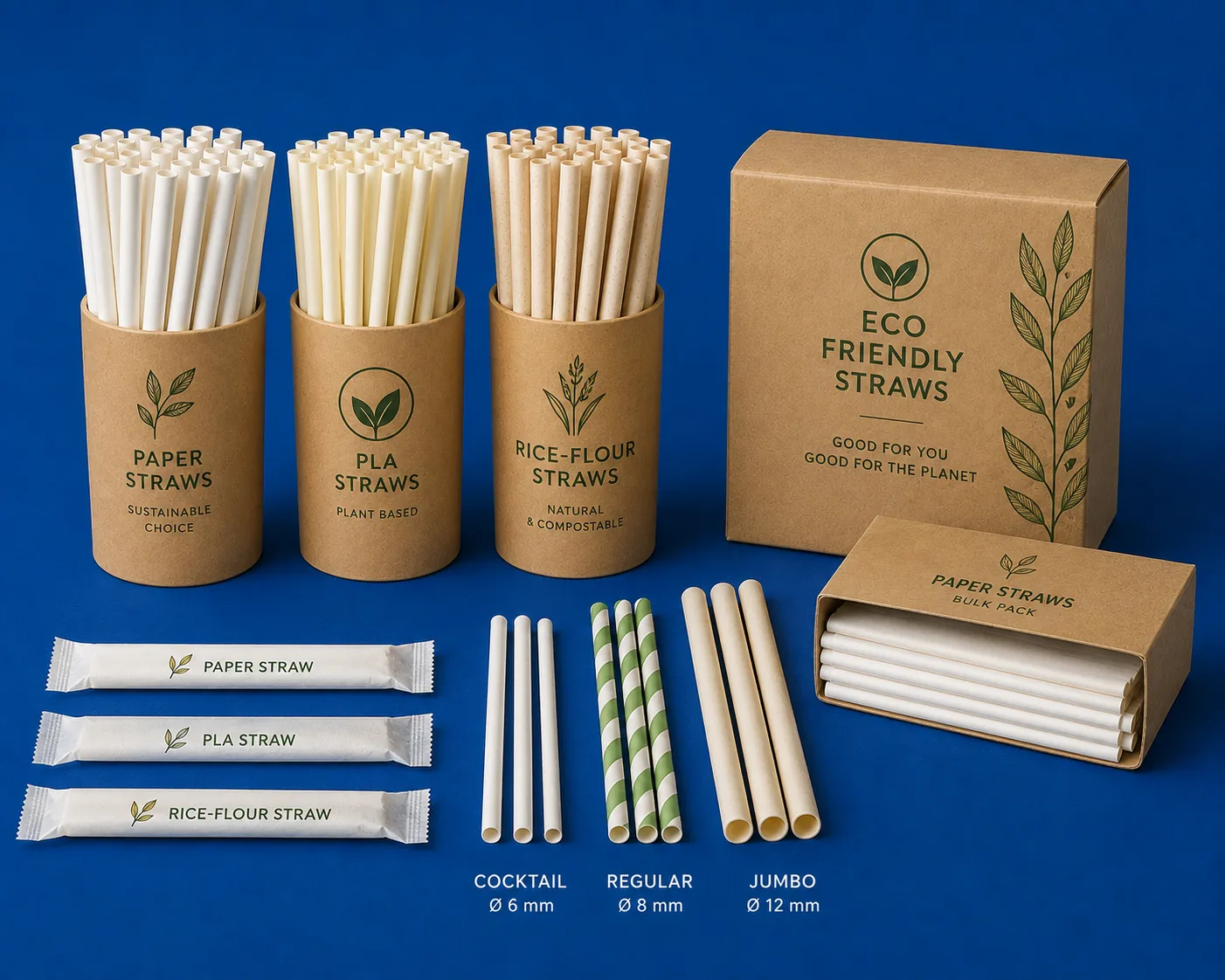 Straws — wholesale supply by Leen Trade