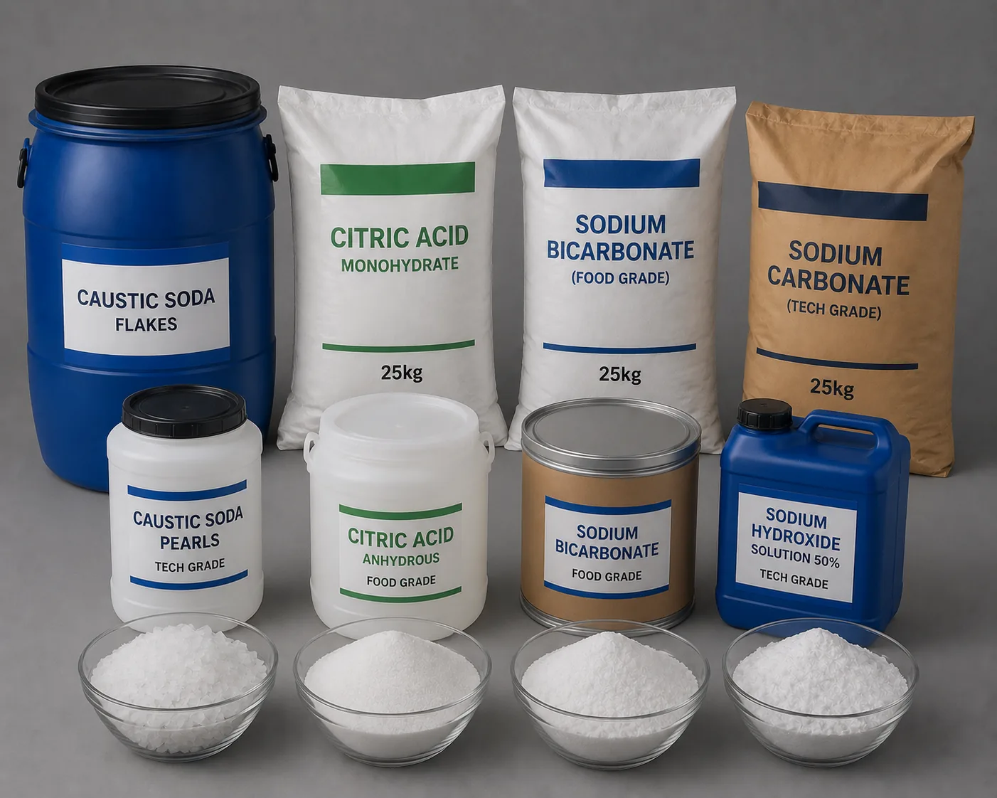 Basic chemicals — wholesale supply by Leen Trade